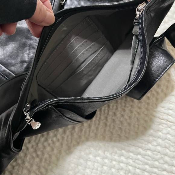 Black Leather Sash Bag - Picture 9 of 9